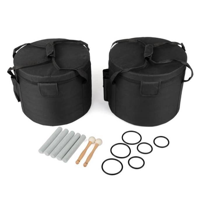 Bodynova - Wholesale Meditation Supplies - 432 Hz crystal singing bowls set, small/7 bowls4