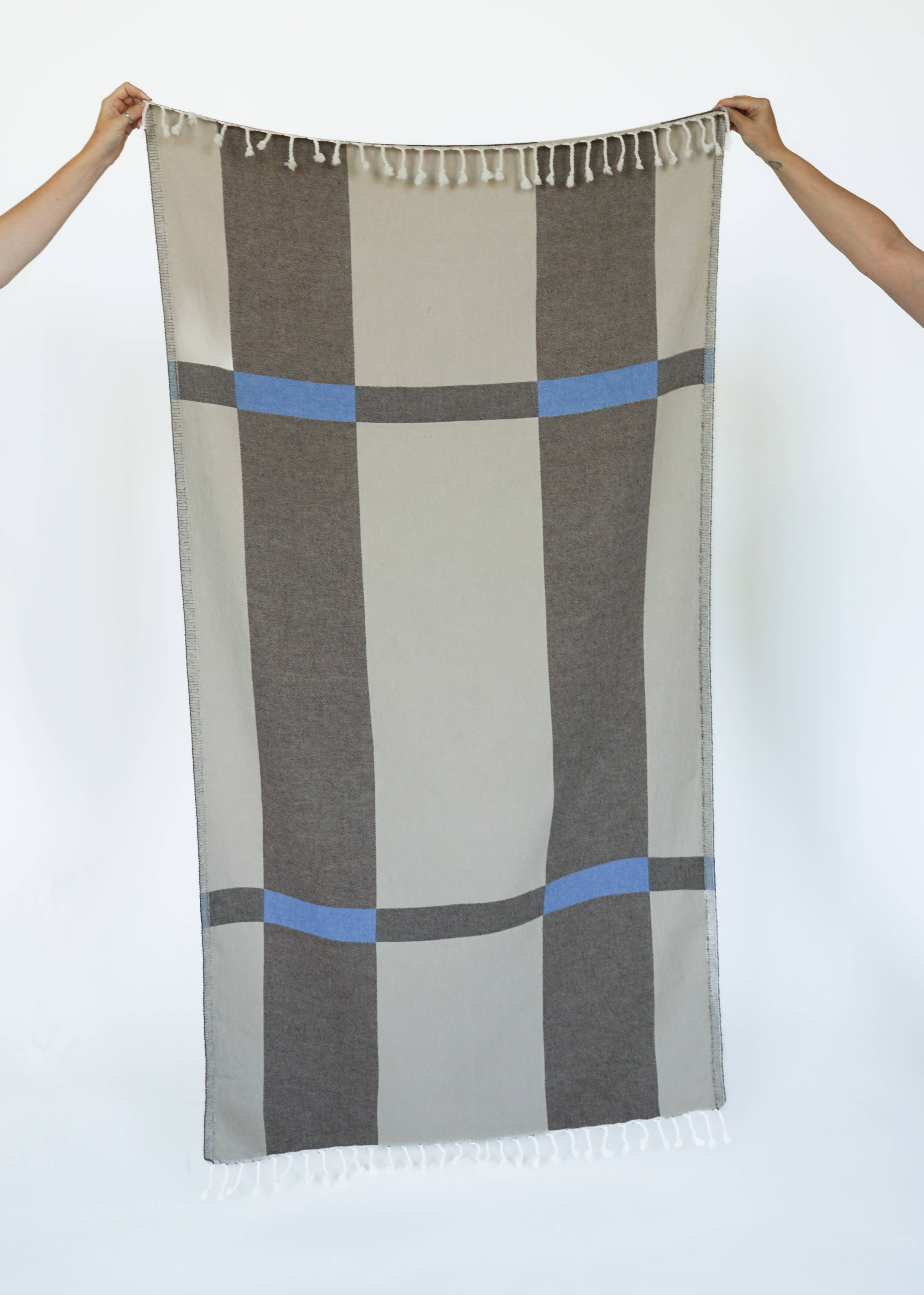 STATE The Label - Wholesale Bath Towel - FENCE TURKISH TOWEL / ASH0