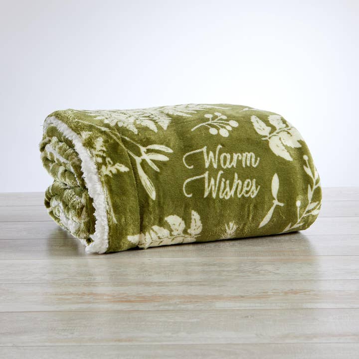 BH Collective - Wholesale Throw Blanket - Throw Blanket - Holiday Printed Sherpa - Esmay Collection12