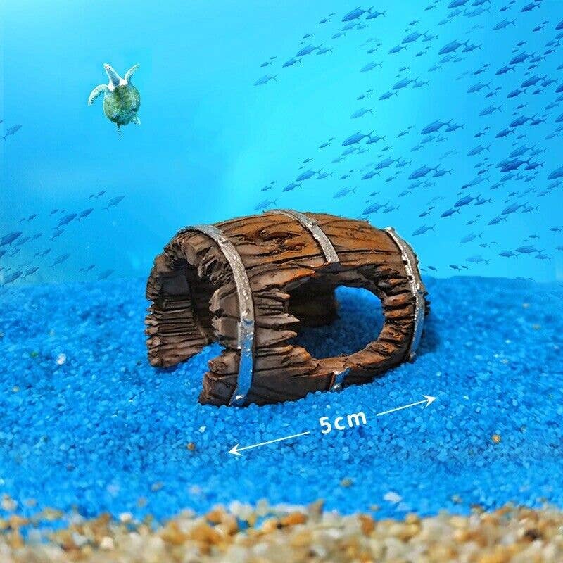 Haengseongworkshop - Wholesale Decorative Tabletop Object - Small Size Aquarium Decoration House Cave For Fish Tank 3.5cmX5cmX3cm Aquarium Caves & Shelters0