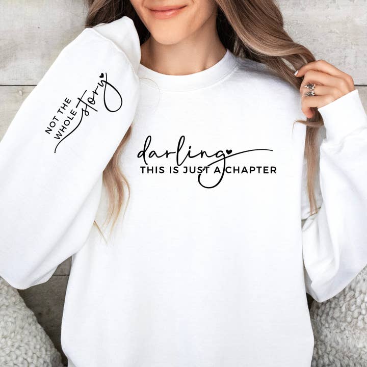 Gisely's Kreations - Wholesale Graphic Sweatshirt - Women's - Just another Story Crewneck Sweatshirt5