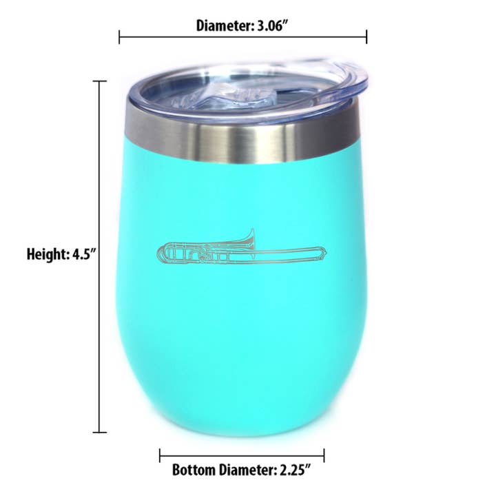 bevvee – Engroshandel Thermokop – Trombone Isoleret Vinglas - Gaver til Bandmusikere9