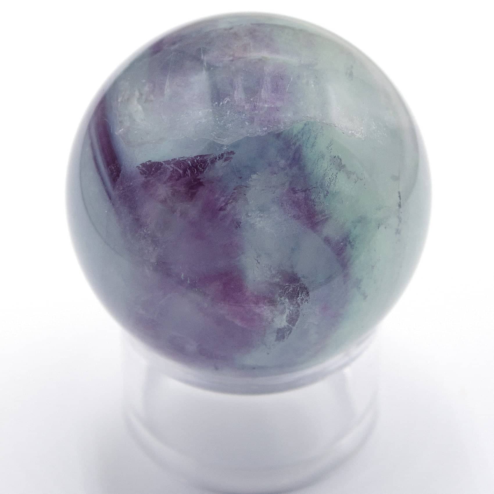 Tiny Rituals - Wholesale Spiritual Stone/Crystal - Rare Rainbow Fluorite Spheres - AAA Premium Quality39