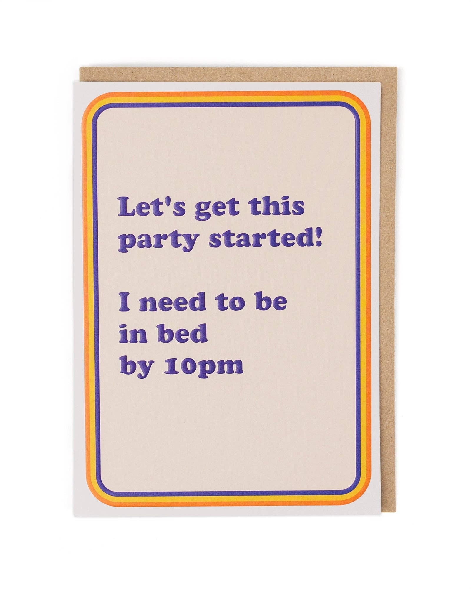 PARTY STARTED for wholesale by Cath Tate Cards