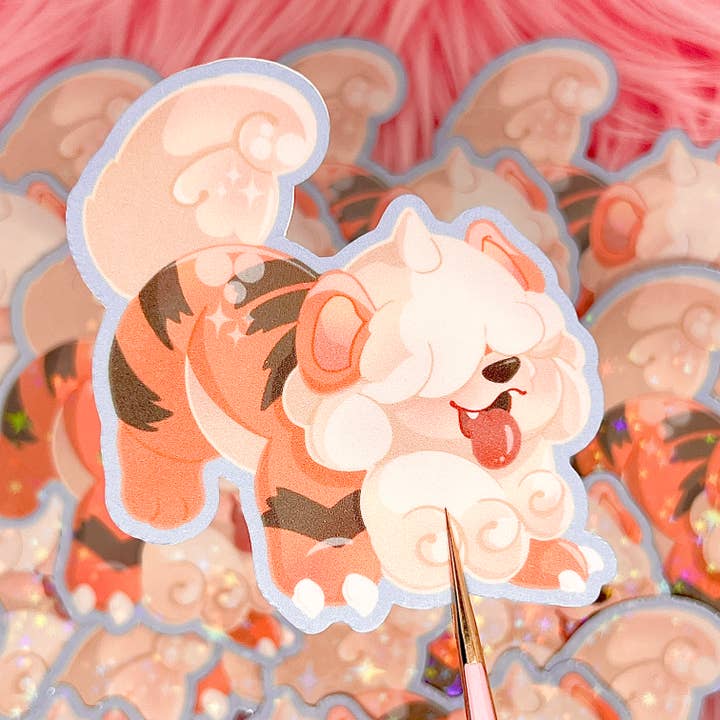 Hisuian-Growlithe-Aufkleber für den Großhandel von Luminous Senecio