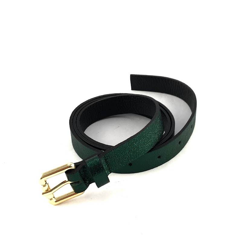 MILANO AMOUR - Vendita all'ingrosso Cintura - Donna - Cintura Laminata Minimal in Pelle3