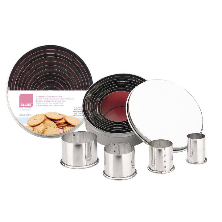 IBILI - Smooth round stainless steel cookie cutter for wholesale by Ibili