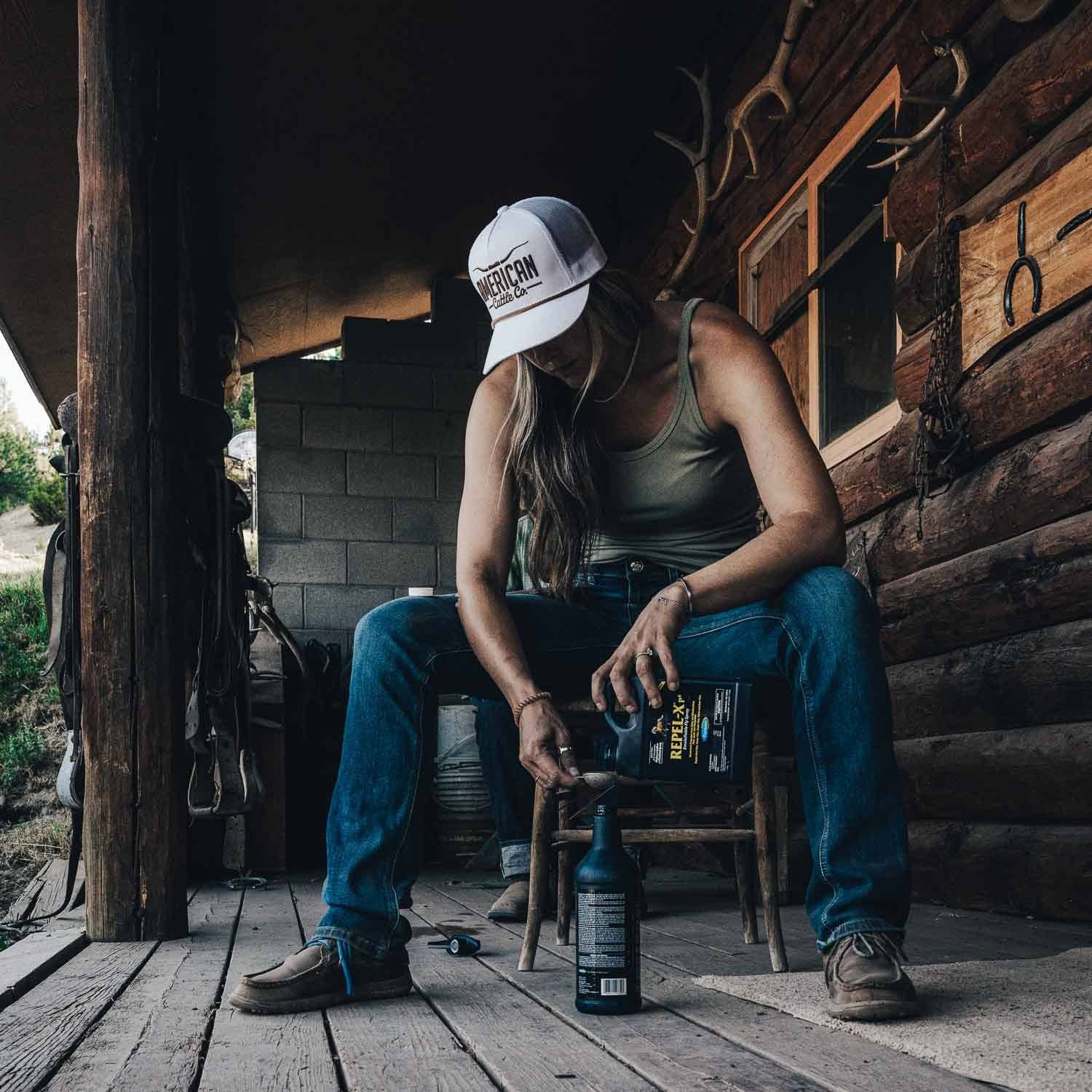 American Cattle Co - Wholesale Trucker Hat - Unisex - Longhorn Hat8