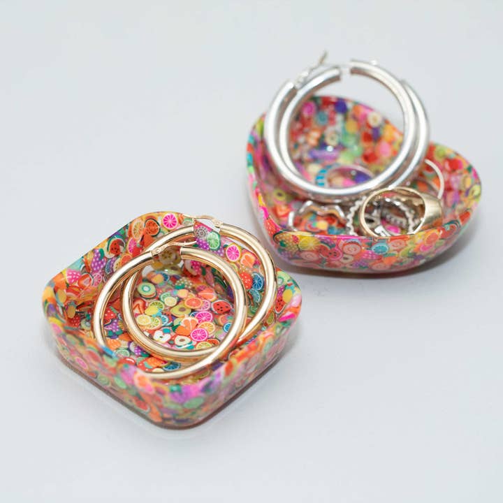 Jewelry Made by Me - Wholesale DIY Craft Kit - Small Square Dish silicone Mold