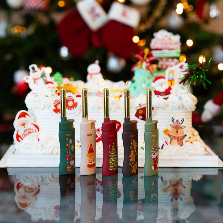 MK Lighter Company - Wholesale Lighter - MK Lighter Range Series, Xmas Set, Windproof Flame 50PC7