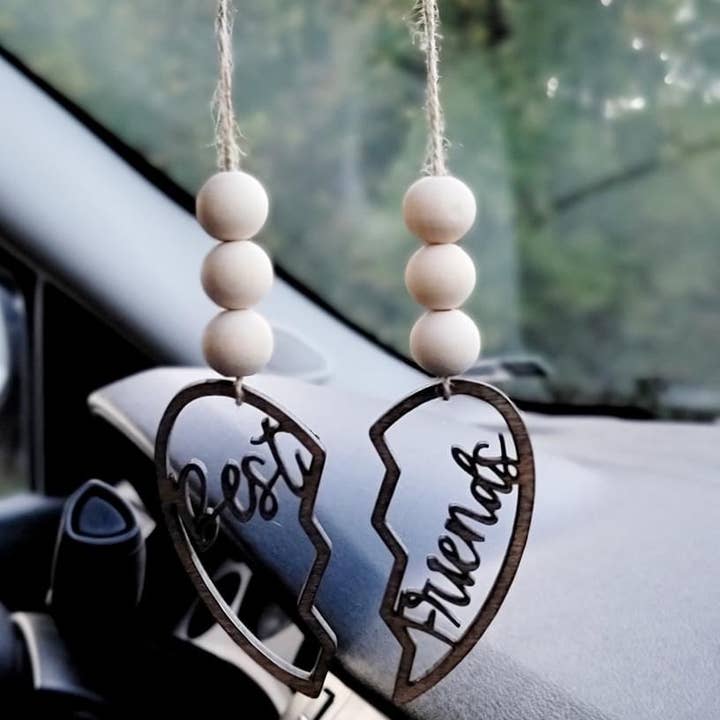 BD Lasers INC. - Wholesale Car Decorative Charm - Unisex - Best Friends Car Charm Ornament