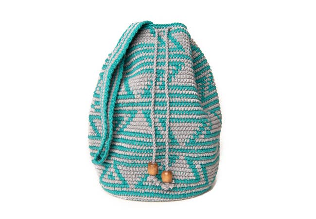 Dagny Textiles - Vendita all'ingrosso Borsa a tracolla - Donna - Borsa a secchiello media all’uncinetto8