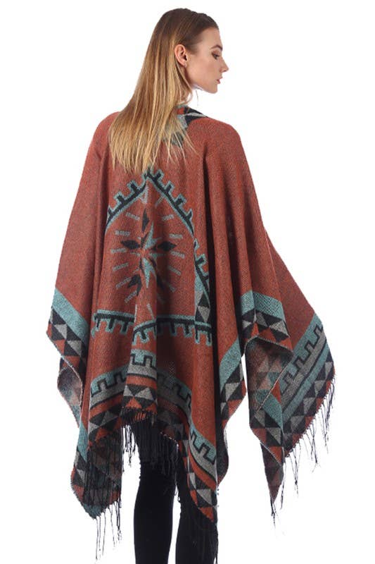 ACCITY - Wholesale Wrap - Women's - DANDY PATTERNED FASHION SHAWL WRAP_CWASC0446