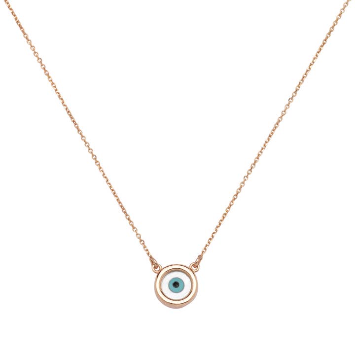 Mini Joy Evil Eye Necklace for wholesale by OIYA