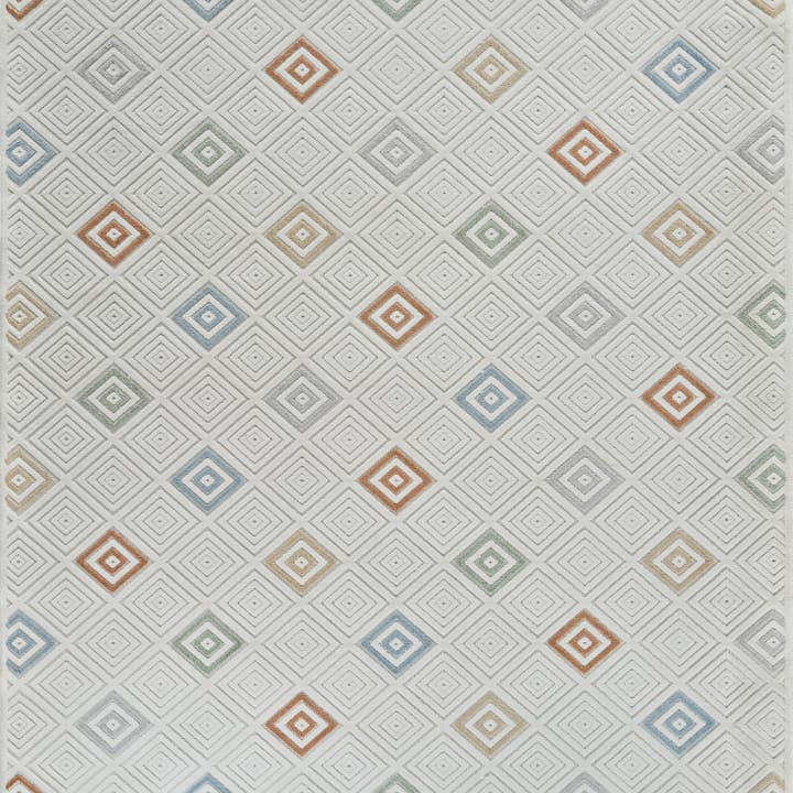 Abstract Modern Cream Indoor Area Rug for wholesale by Koshani