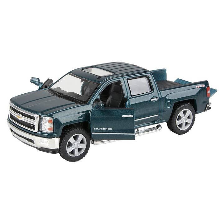 The Toy Network - Wholesale Toy Car/Truck - Kids - 5" Diecast Pull Back 2014 Chevy Silverado 12/Disp2