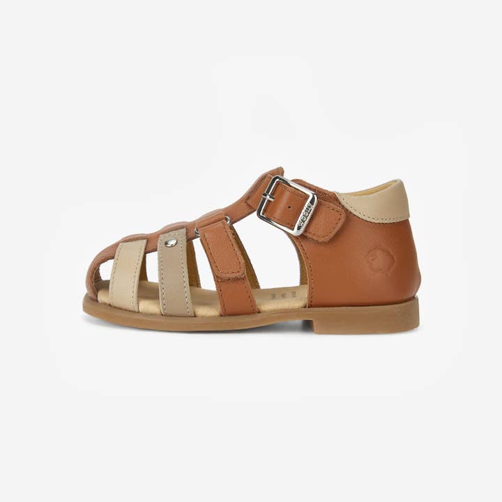 Woolly Kids - Wholesale Sandals – Kids - Avery - Latte Brown2