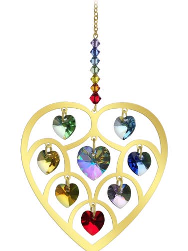 Pure Radiance Herz-Chakra (großes Gold) für den Großhandel von Wild Things Gifts Ltd