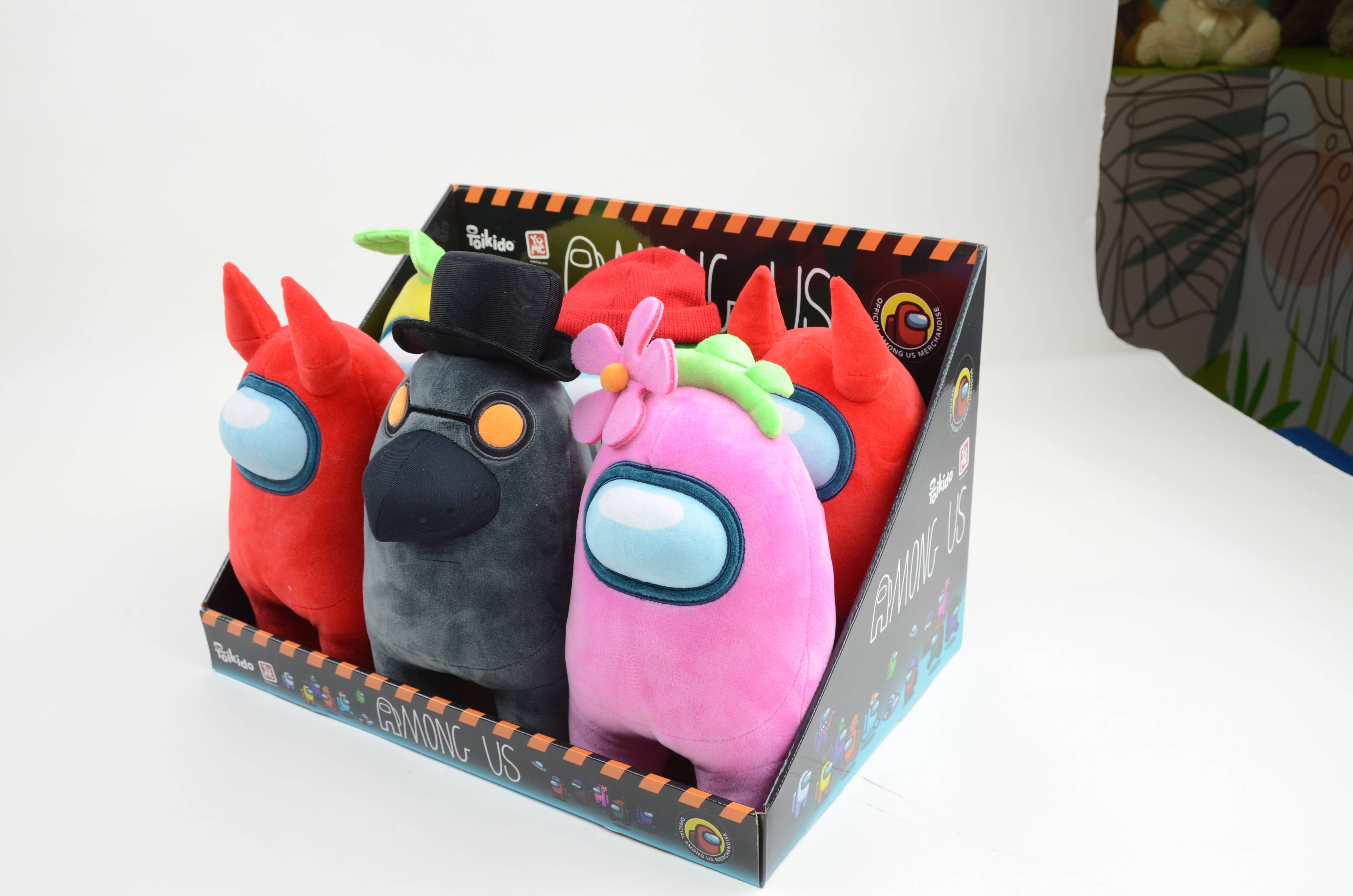 Toys Matter Inc. - Vente Peluche – enfant et bébé - Peluche officielle Among Us de 12 pouces avec accessoire S1 - CDU assortis2