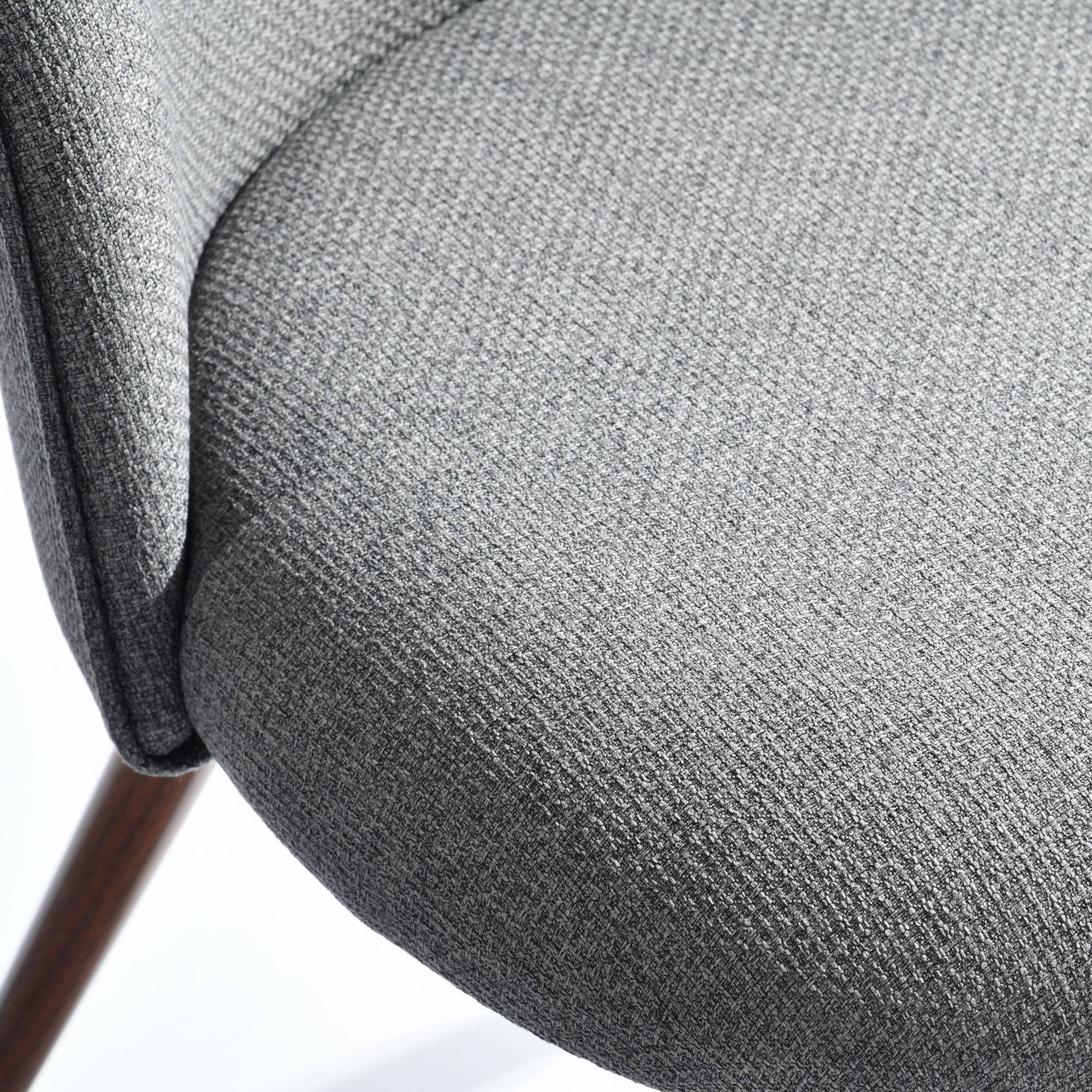 39F Inc. – Großhandel Stühle – Retro Industrieller Wildleder-Esszimmerstuhl (1 Stk.) - Metallbein21