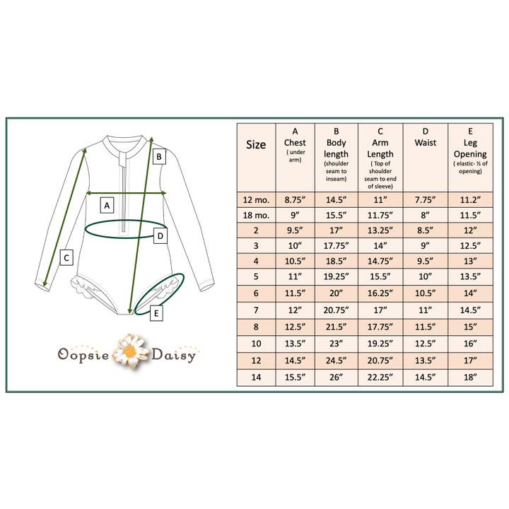 Oopsie Daisy - Wholesale One Piece Swimsuit - Kids - Kids Pastel Rainbow Stripe Zip Rash Guard One Piece Swimsuit6