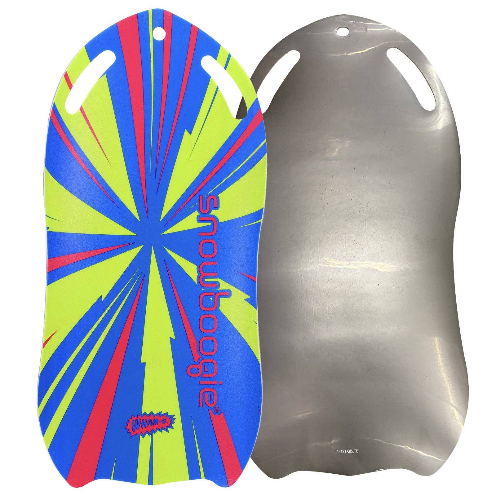 Sixale - Wholesale Sporting Accessories - Wham-O Snowboogie Snow Sled - 37" Single Rider Roll Up Air Slick Winter Sled (Graffiti/Line pattern)15