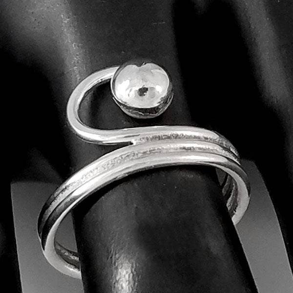 Costello International - Wholesale Toe Ring - Art Deco Silver Adjustable Beach Toe Rings25