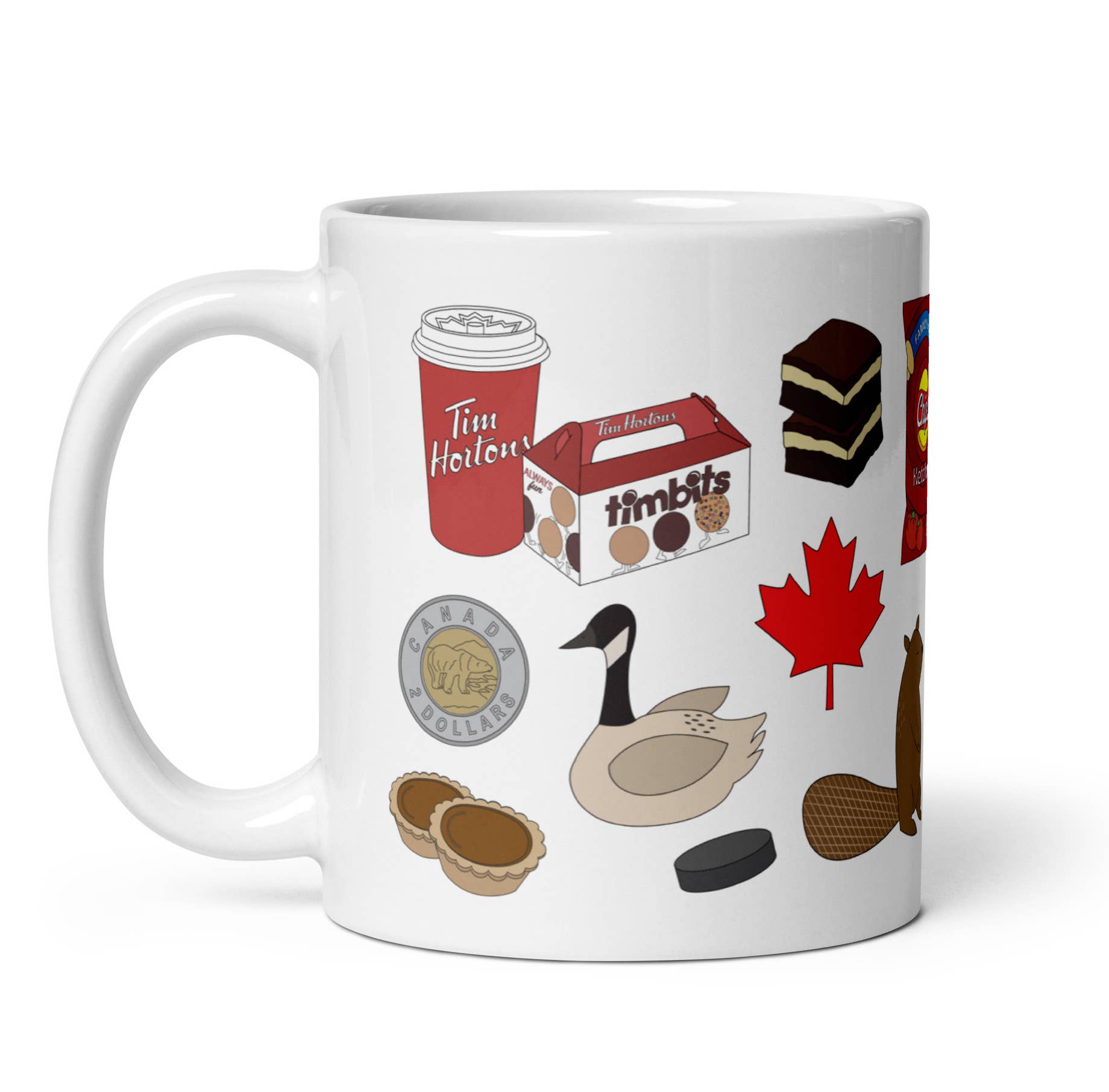 Poppermost Prints - Wholesale Coffee Mug - Canadian Favourites Mug (Blue Jays)2