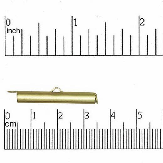 Continental Beads - Wholesale Craft Supplies - 30mm Slide Tube Sold by the Piece - K445