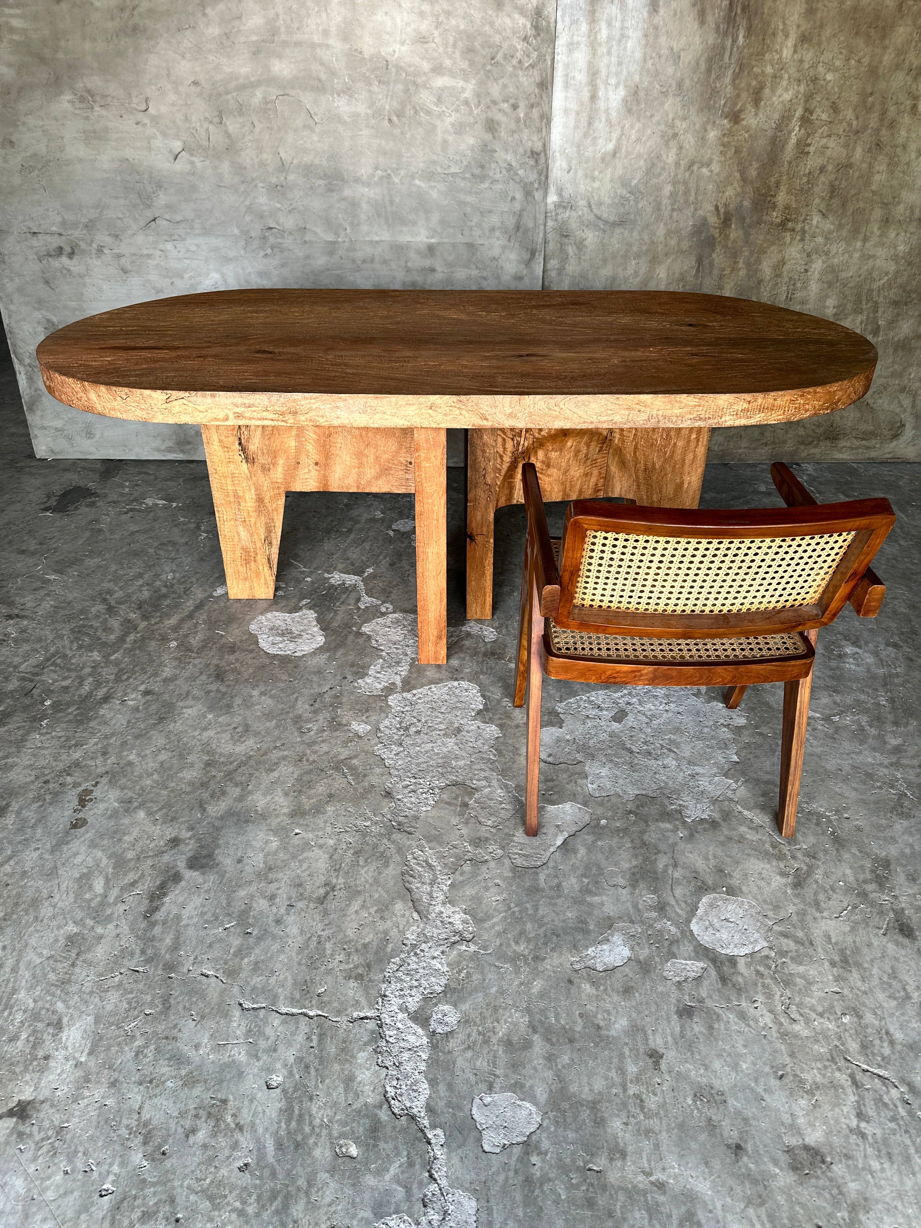 Office Objets - Wholesale Coffee Table - Massive mango wood table 2m10x1m16