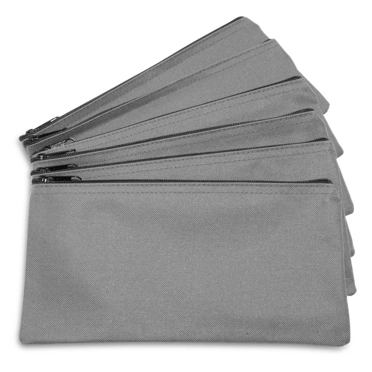 Dalix - Wholesale Pouch - Women's - DALIX Zipper Bank Deposit Money Bags Cash Coin Pouch 6 Pack12