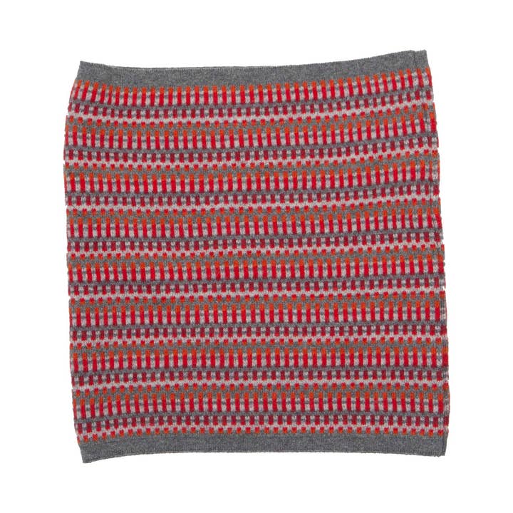 Cadenza Italy Ltd – Großhandel Schal – Damen – Kaschmir-Mischung Geo Schlauchschal21