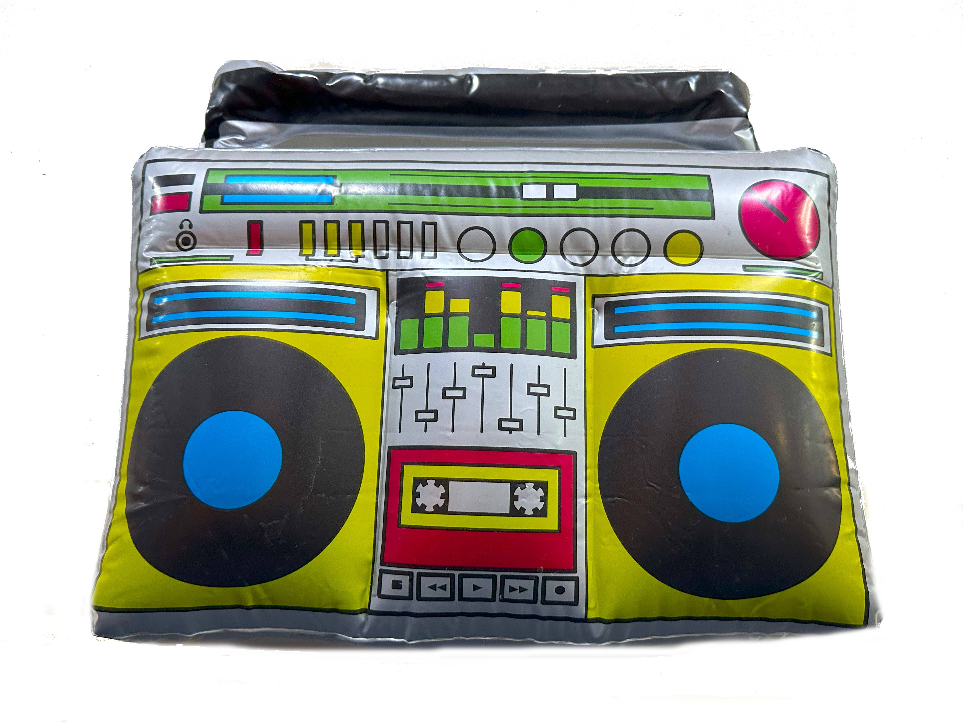 Inflatable Boom Box 40 x 30cm Fancy Dress Costume for wholesale by Stylex Party