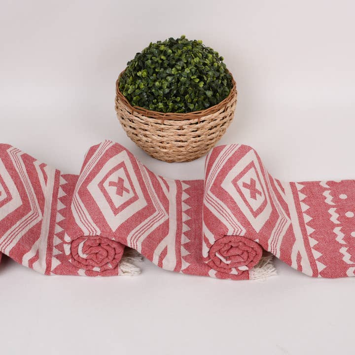 Organic Turkish Towels - Wholesale Beach Towel - Personalized Beach Towel, Elegant Embroidered Beach Towel8