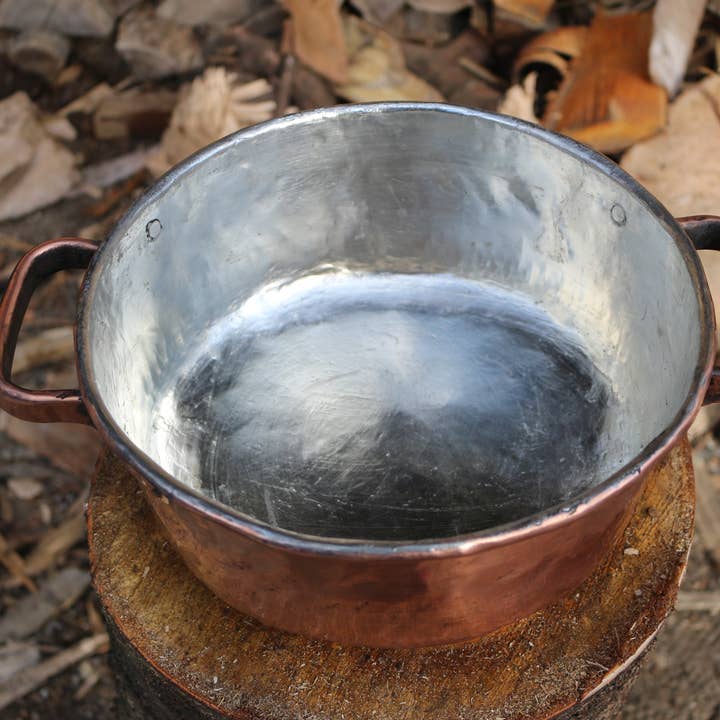 La Casa del rame - Wholesale Cooking Pot - Tradizionale Pentola in Rame Fatta a Mano – Alta Pentola Rustica4