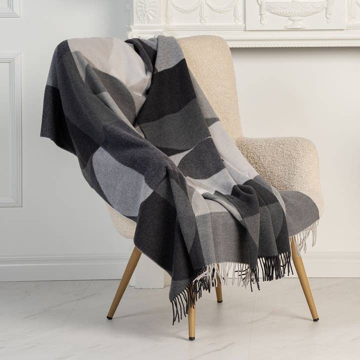 Virgin 100% Merino Wool Blanket Madrid for wholesale by menique