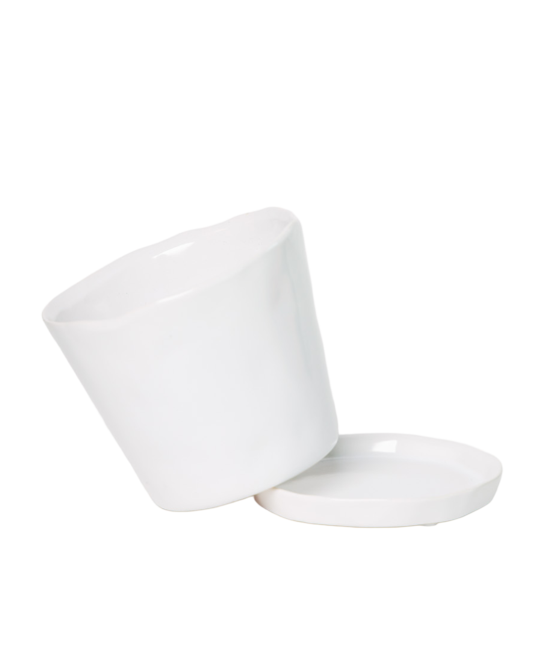 Chive - Wholesale Plant Pot - Tika Ceramic Pots With Saucer And Drainage Hole - 3"27