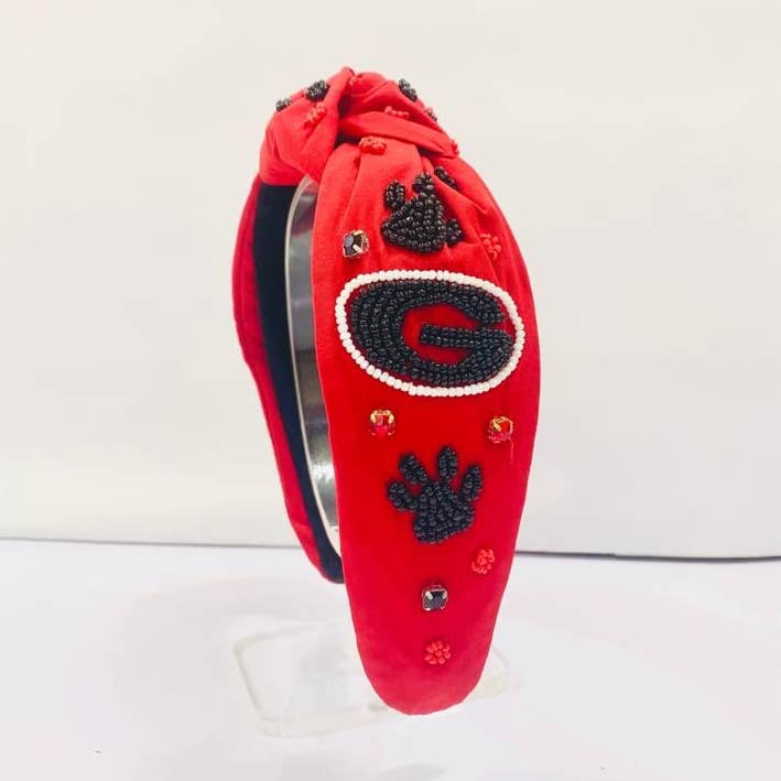 Cerchietto Georgia con perline per la vendita all'ingrosso da parte di Mon Belle Amie