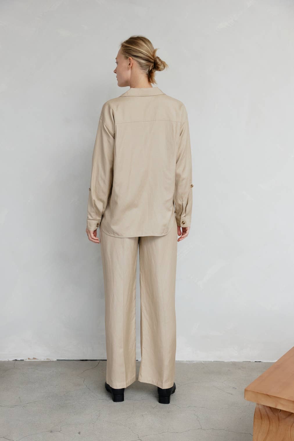 MOD REF - Wholesale Button Down Shirt - Women's - The Luciana Top | Relaxed Linen Button-Down Top12