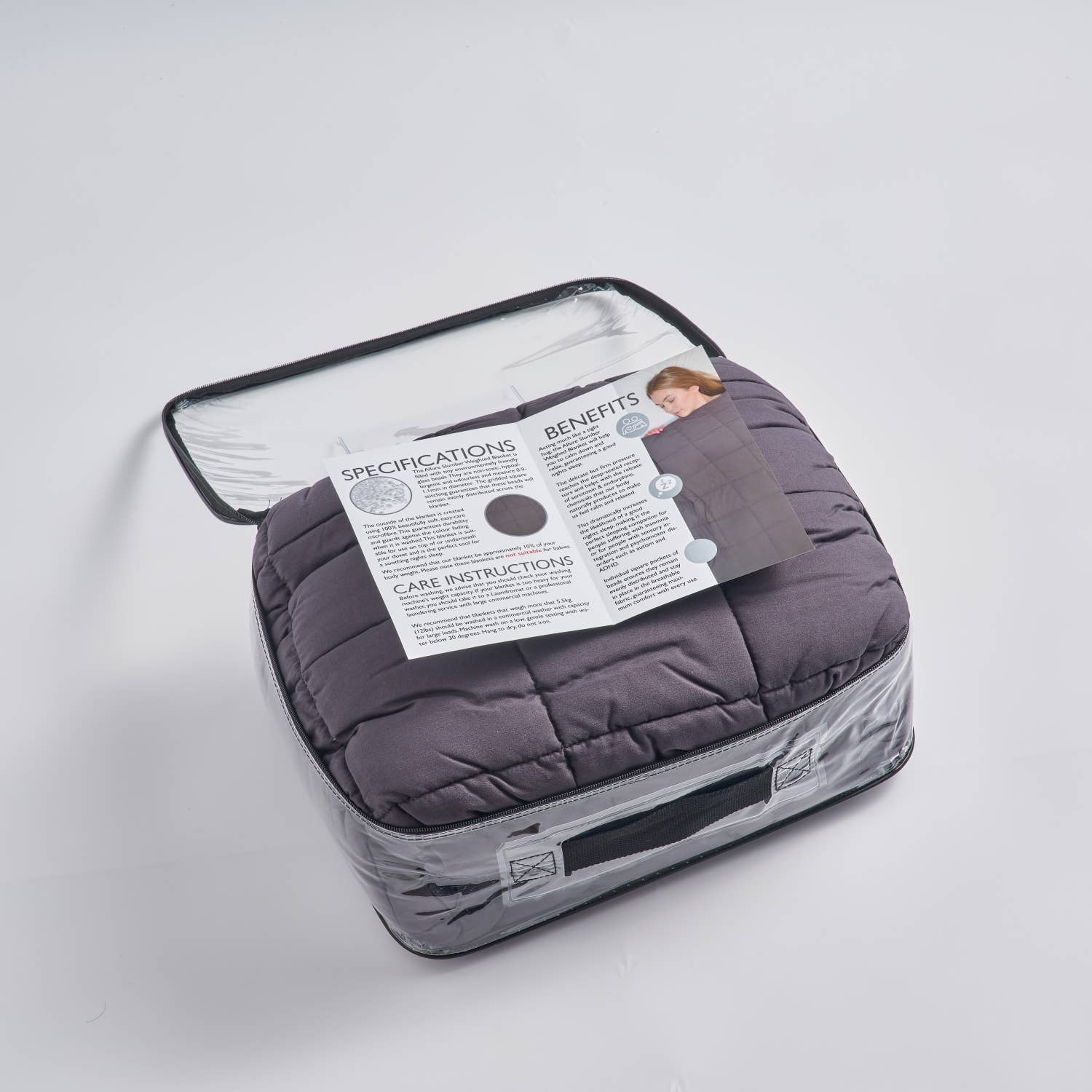 Allure Bath Fashions – Großhandel Bettdecke – Slumber Gewichtsdecke für Schlaf, Stress und Angst10