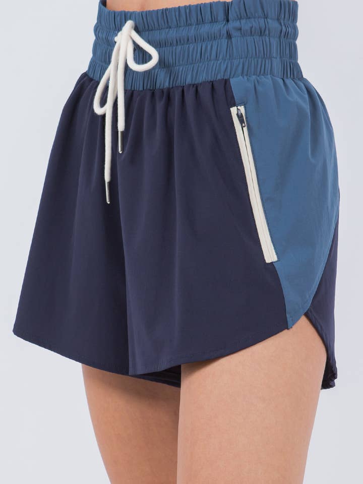 COLOR BLOCK SHORTS for wholesale by Whiteroom+Cactus