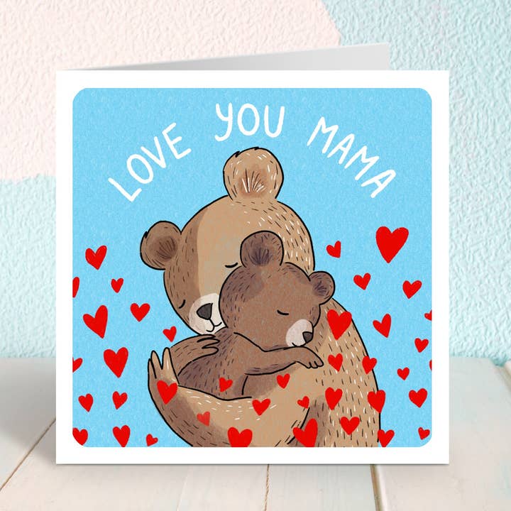 Cartão Love You Mama por atacado de Cake and Crayons