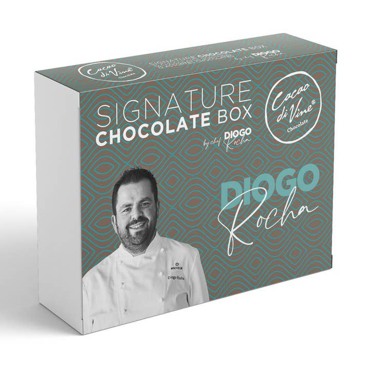 Signature Chocolate By Chef Diogo Rocha 150g for wholesale by Cacao di Vine Chocolate