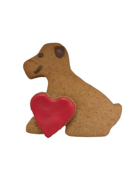Valentine Dog Gluten Free Dog Treats for wholesale by Pawsitively Homemade