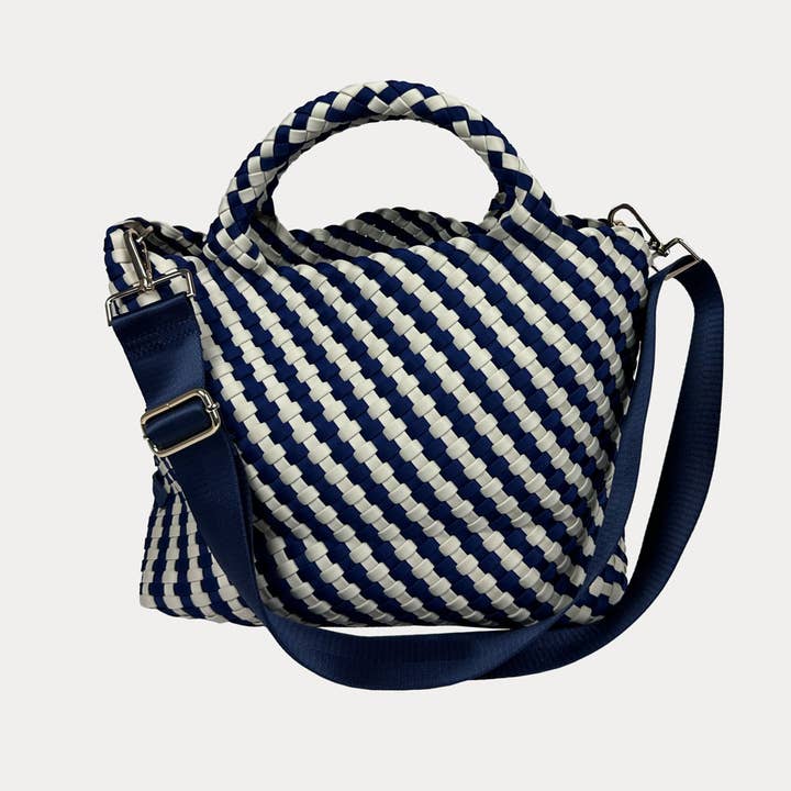 AHDORNED - Wholesale Tote Bag - Women's - Lily Woven Neoprene Tote with Pouch11