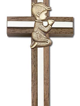 Cruz de Parede Menino Rezando por atacado de Tony’s Jewelry