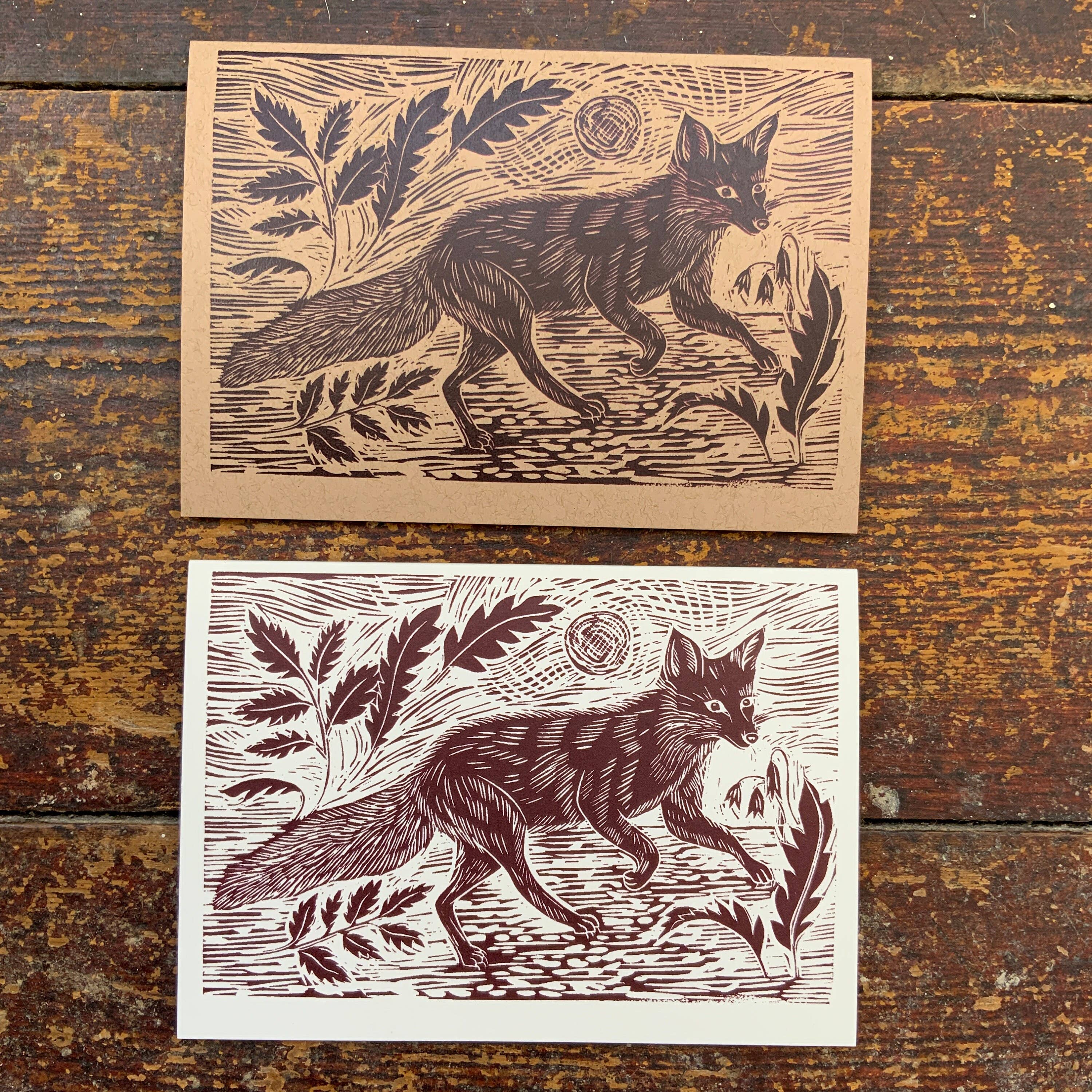 Vivienne Keable - Wholesale Everyday Greeting Card - Fox Art Card - Greeting Card - Birthday Card - Nature Card -5
