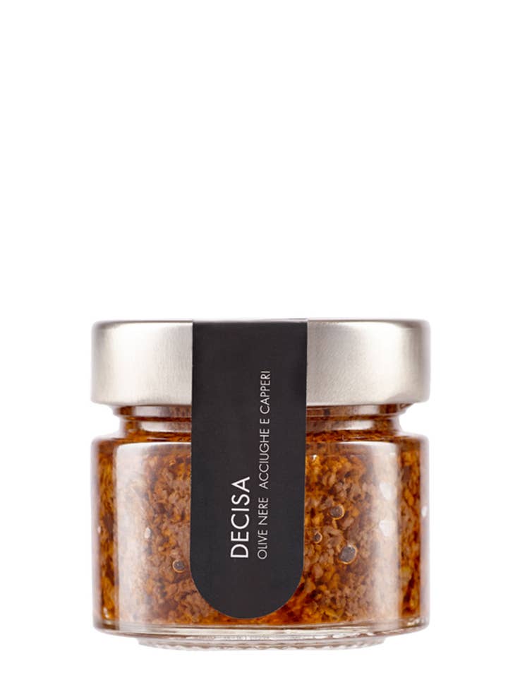 DECISA olive and caper sauce (tapenade) 90g for wholesale by ITALIANA VERA S.R.L.
