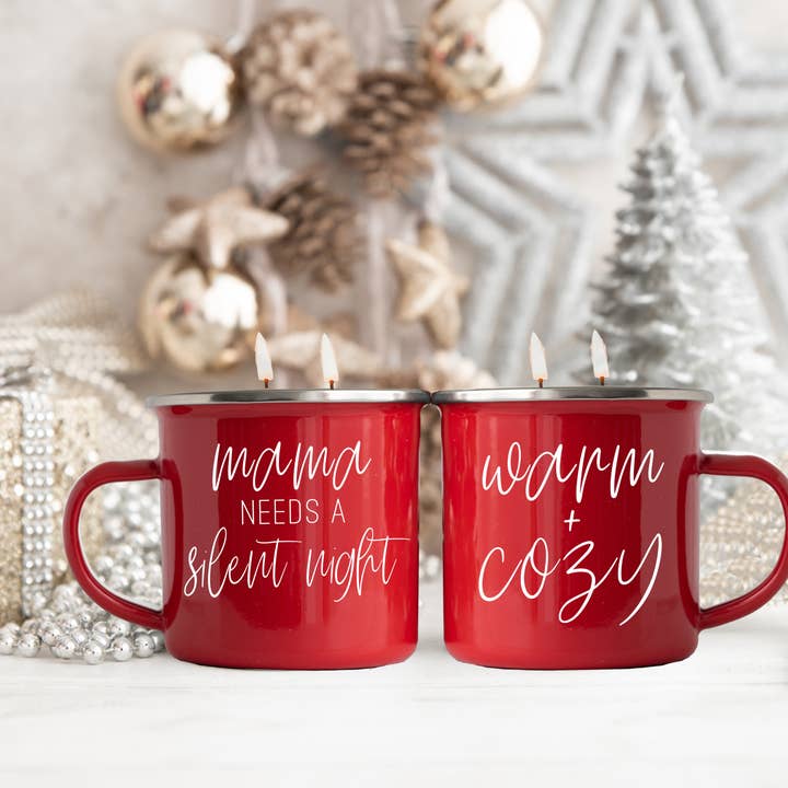 Gia Roma - Wholesale Jar/Filled Candle - Christmas Scented Candles Soy, Unique Holiday Mug Candles lg25