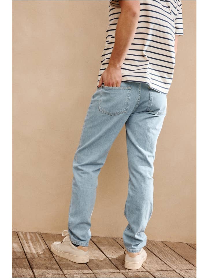 JAQK - Wholesale Jeans - Men's - Jean Semi Slim Cooper Bleach